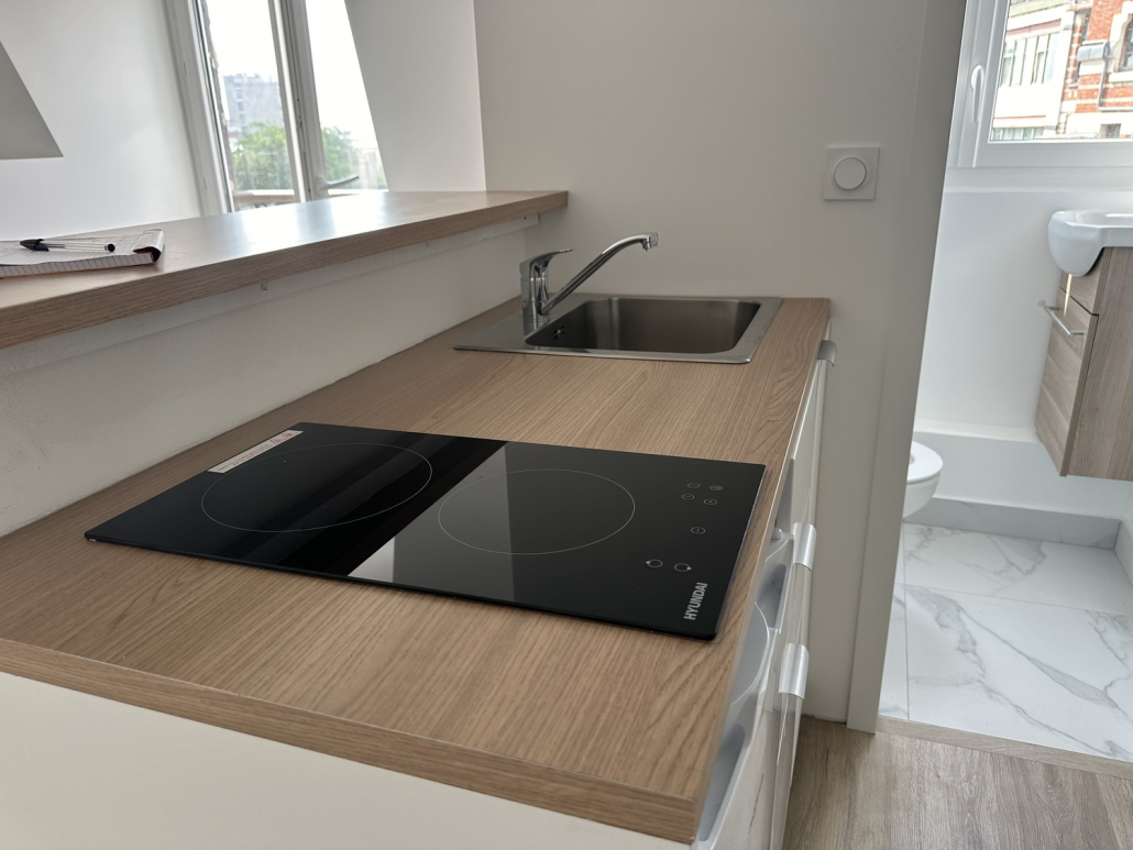 Rénovation studio Paris 20