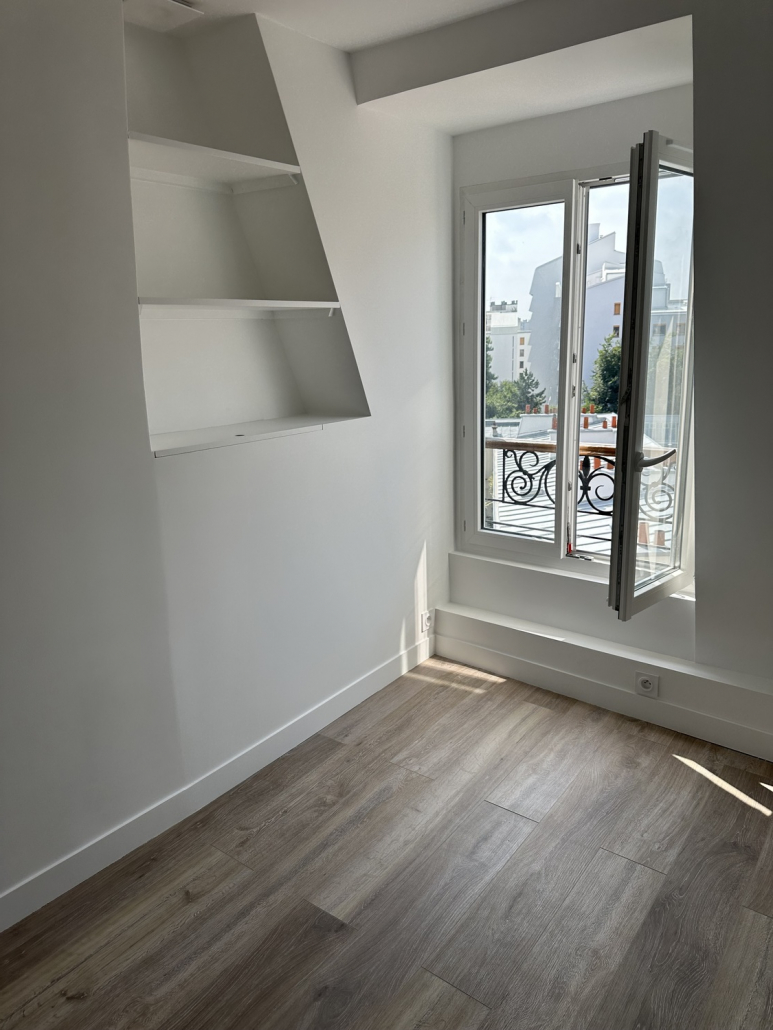 Rénovation studio Paris 20